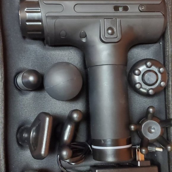 Massage Gun Deep Tissue Handheld Muscle Massager Wired - Picture 8 of 9